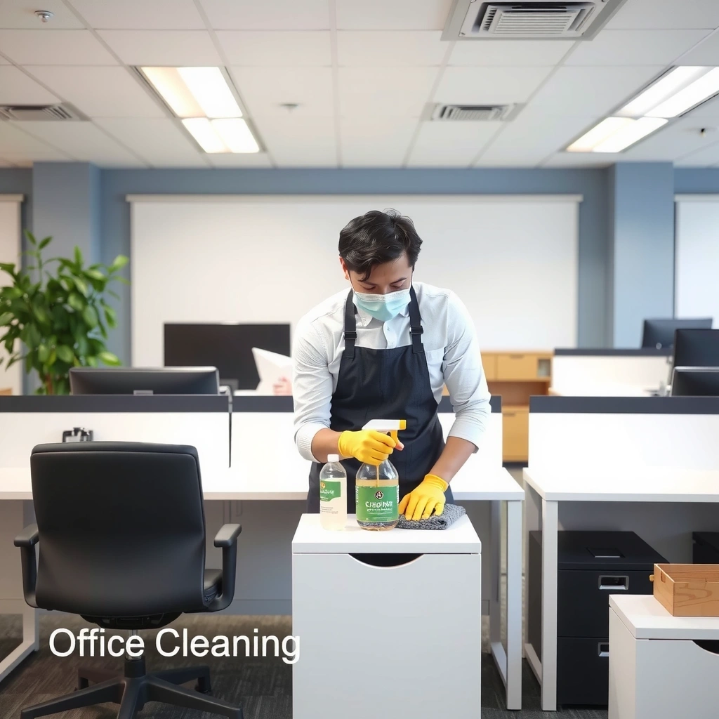 Commercial office cleaning