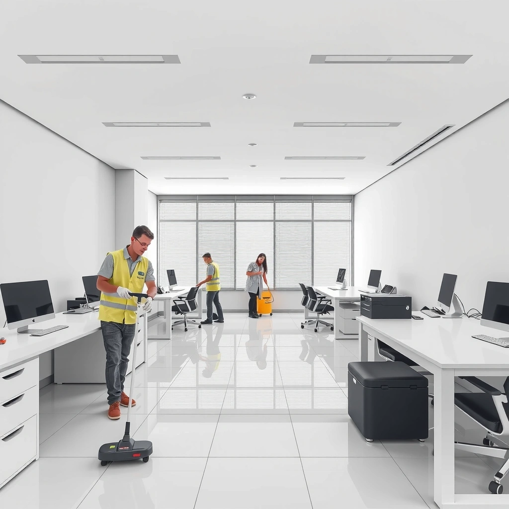 Commercial office cleaning