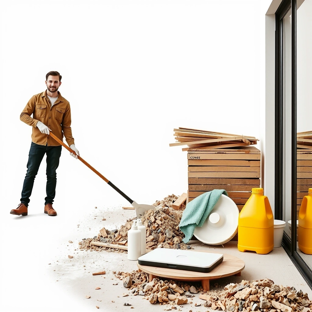 Post-construction cleanup service